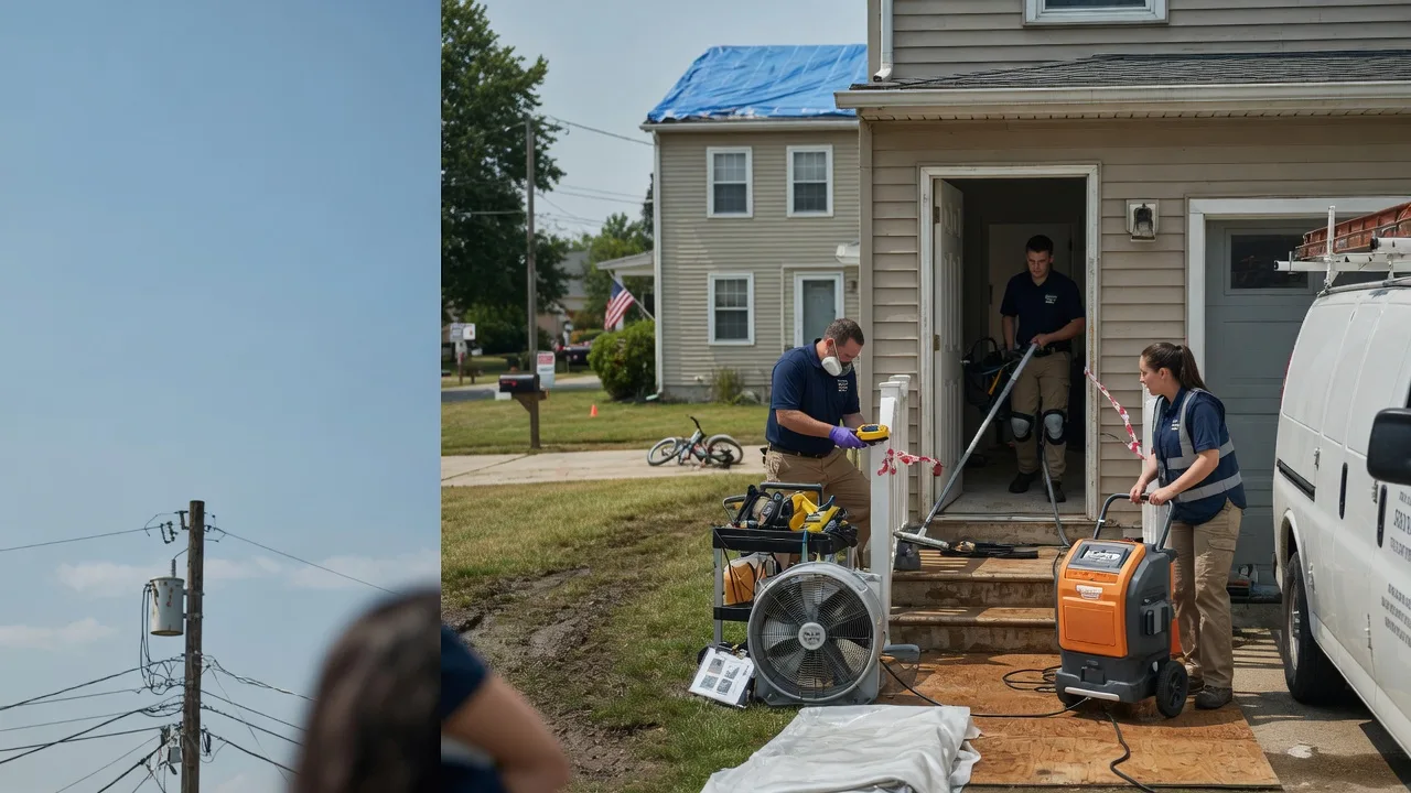Water Damage Repair in Lonetree, WY near me